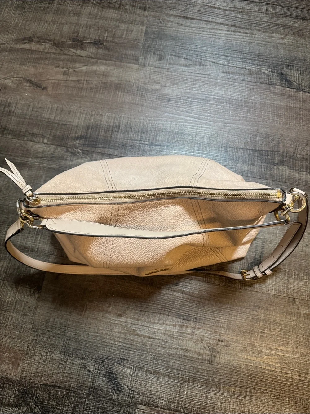 Michael Kors Sienna Large Pebbled Leather Convertible Shoulder Bag